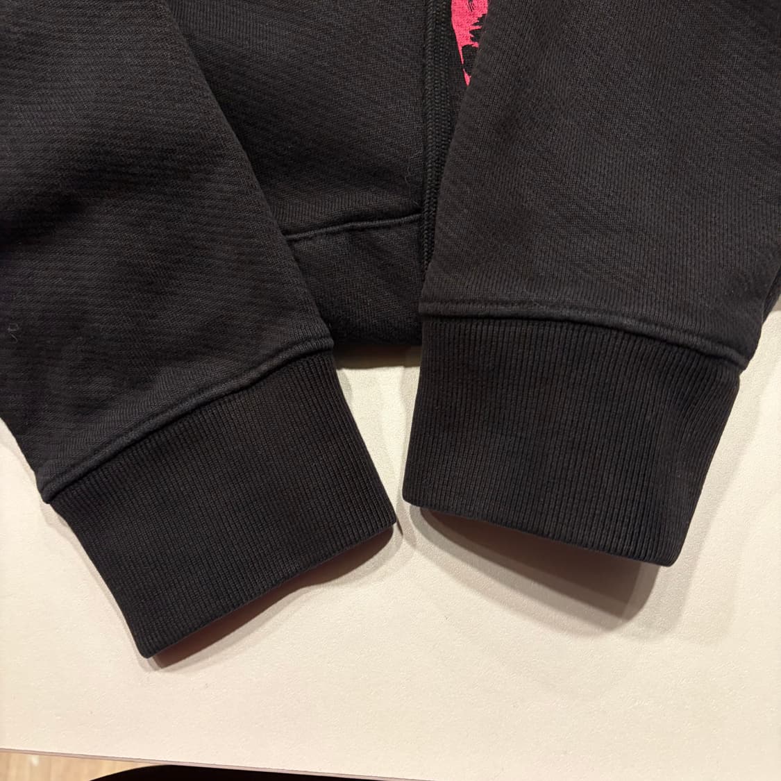 [S] OFF-WHITE 스켈레톤 오프화이트 블랙 더블 후드티 C958 상품이미지7