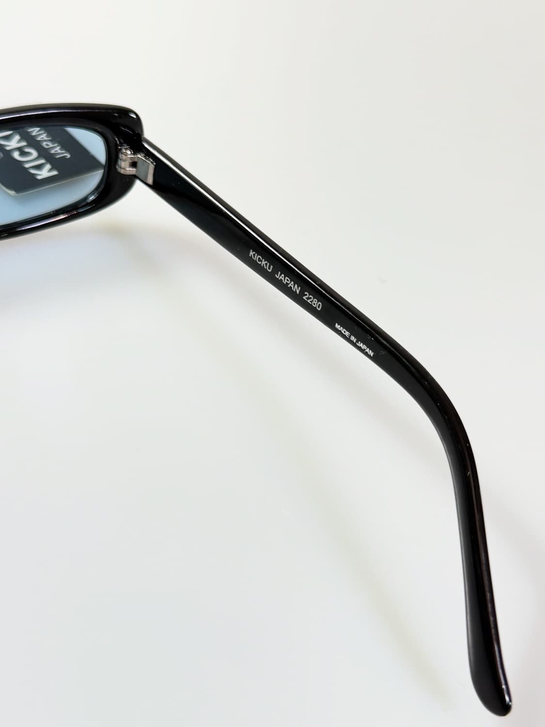 90s KICKU JAPAN 뿔테 캣아이 틴트 빈티지 안경 상품이미지6