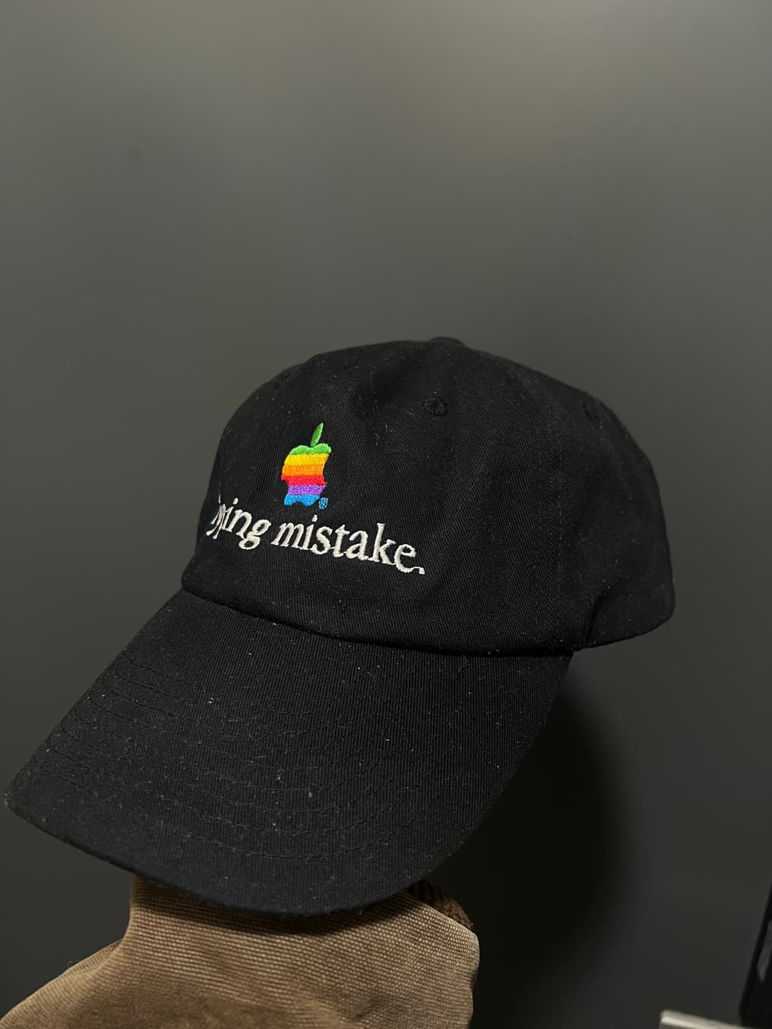 typing mistake apple 볼캡 상품이미지1