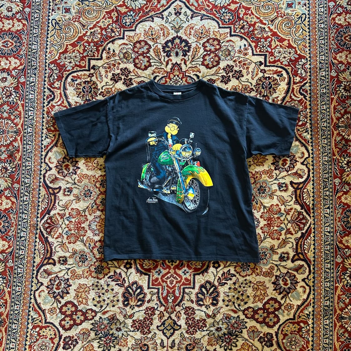 90s Popeye "Spinach Power" Chopper - 3XL 상품이미지1