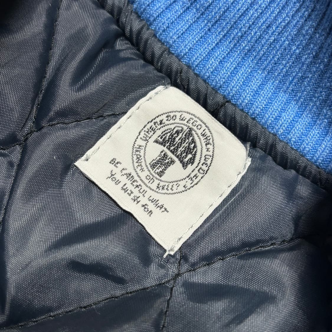 더반디핑크 래빗 바시티 자켓 점퍼 네이비 상품이미지10