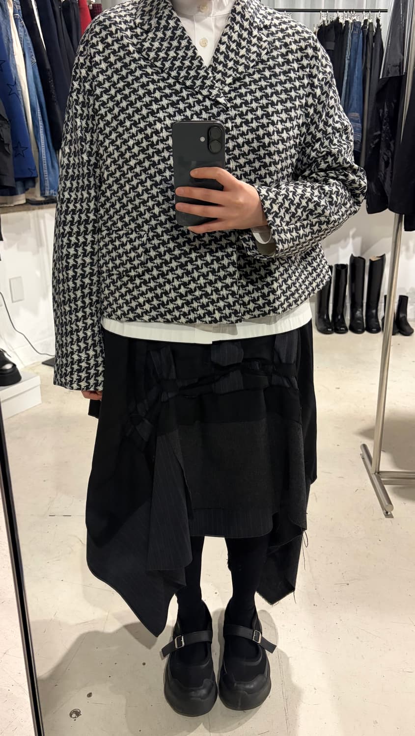 Pattern Printing Flare Jacket 상품이미지10