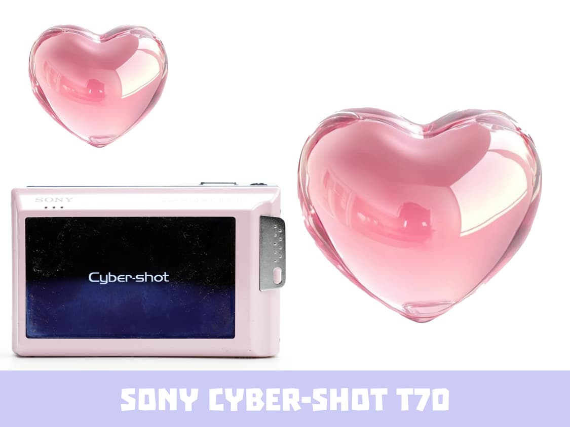 (희귀컬러) 소니 CYBER-SHOR T70 디지털카메라  상품이미지4