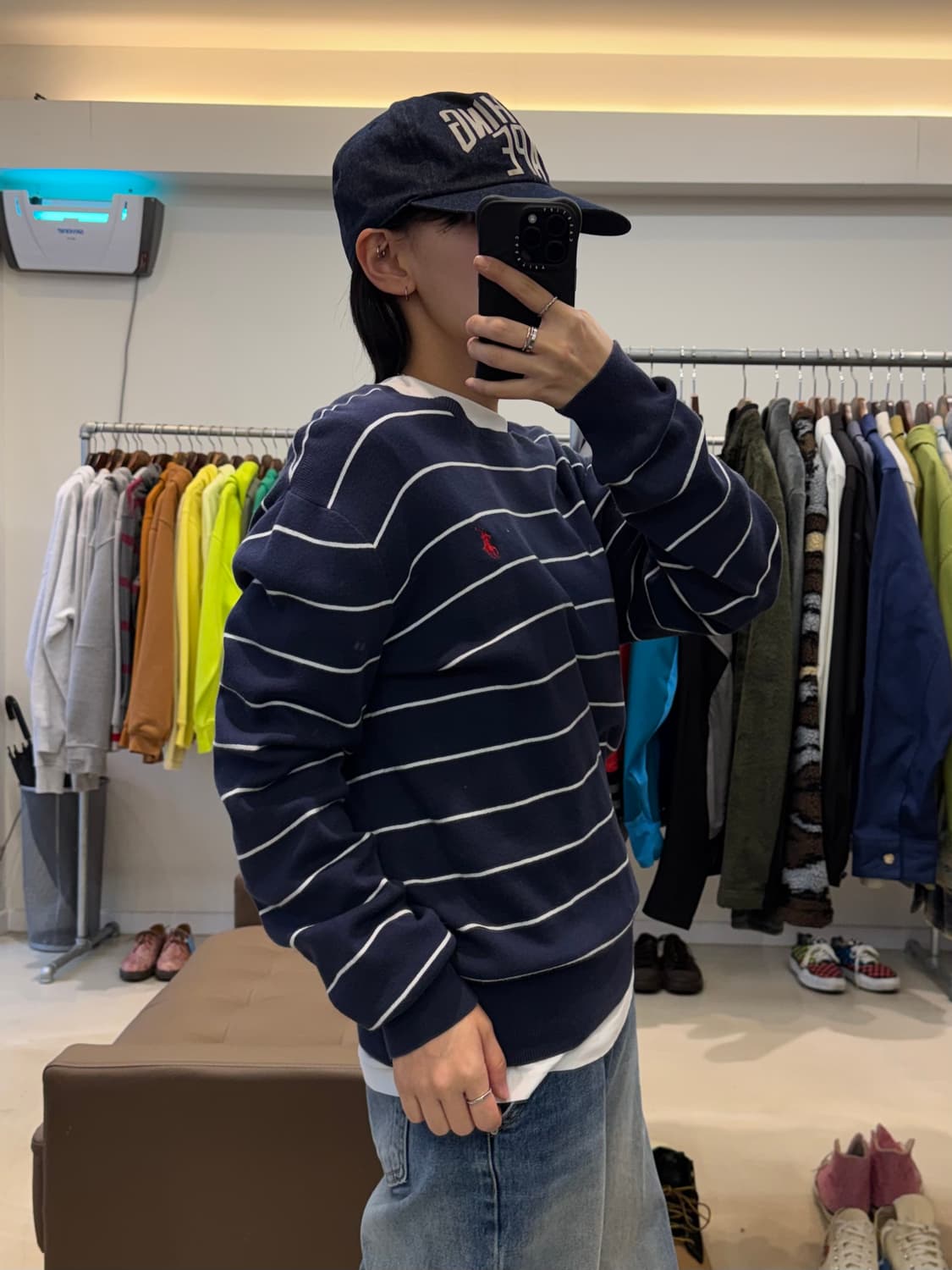 폴로 랄프로렌 피마코튼 스트라이프 니트 상품이미지7