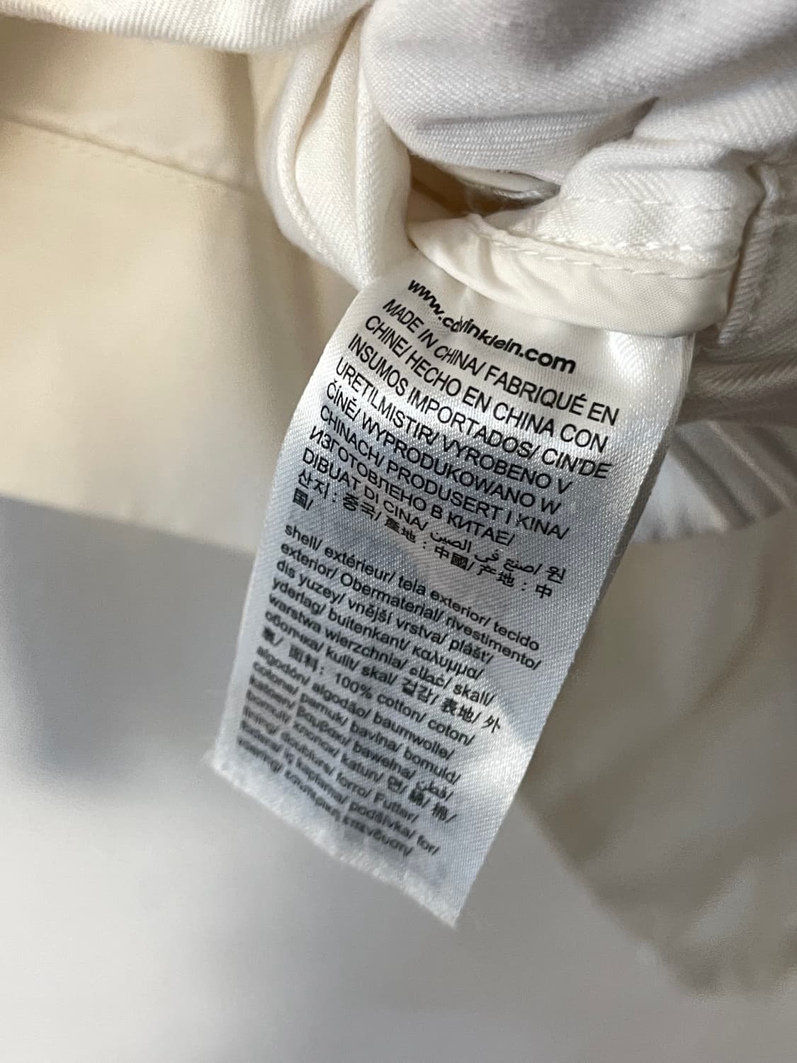 캘빈클라인 코튼 유틸리티 숏자켓  상품이미지6