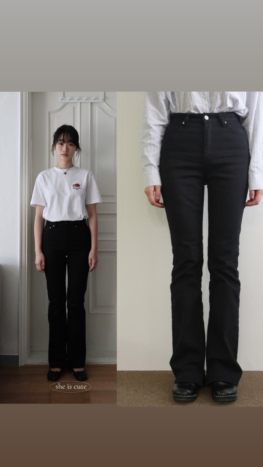 쉬이즈큐트 안나 진 2사이즈 일괄 안나슬릿진(매물템)/안나블랙진(새상품) 상품이미지1