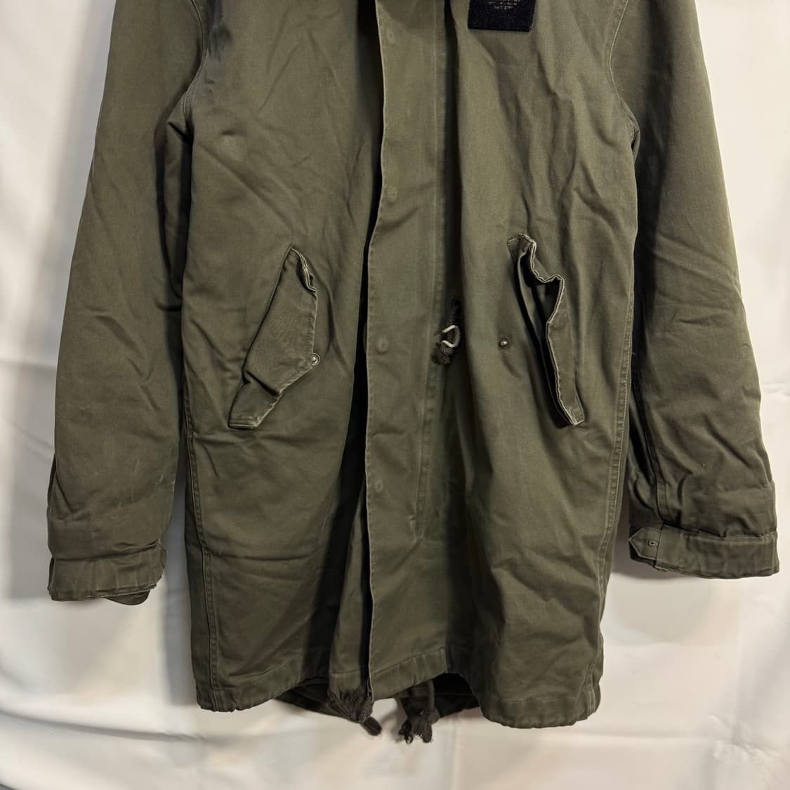 아디다스 야상 모피 후드 자켓 상품이미지3