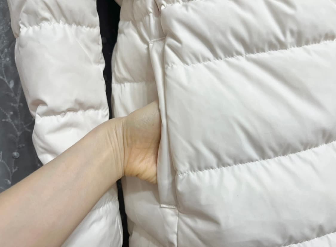 엘르골프 구스다운 상태최상/패딩/호칭90 상품이미지3