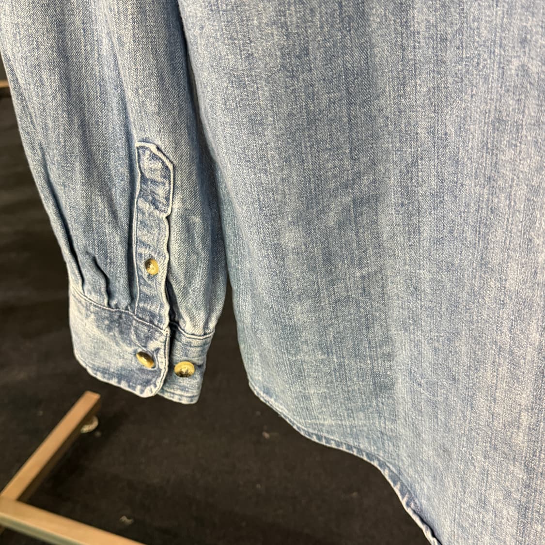 [XL] 90s 하드락카페 로더데일 데님셔츠 상품이미지8