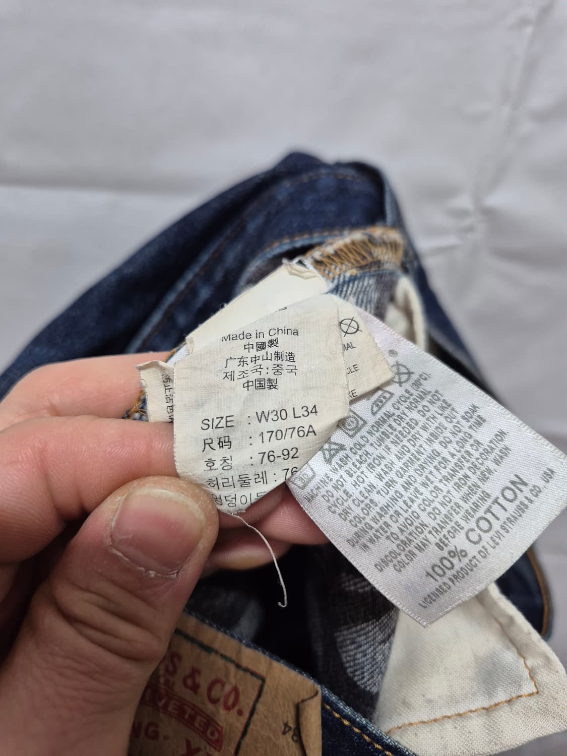 501 리바이스 데님  상품이미지5