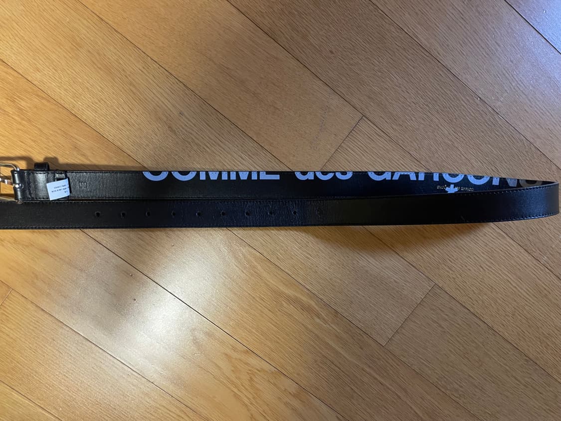 꼼데가르송 로고 벨트 상품이미지2