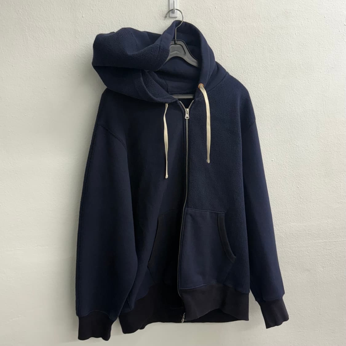 네이머클로딩 투웨이 네이비 후드 집업 L 상품이미지1