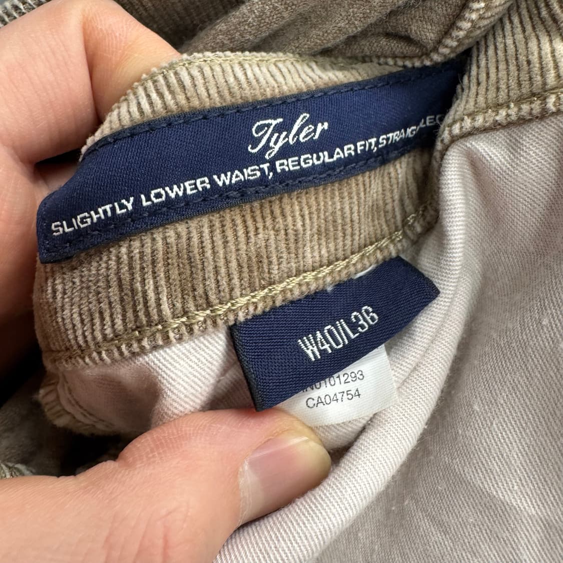 GANT 간트 빈티지 코튼 팬츠 전면 포켓 로고 포인트 베이지 상품이미지9