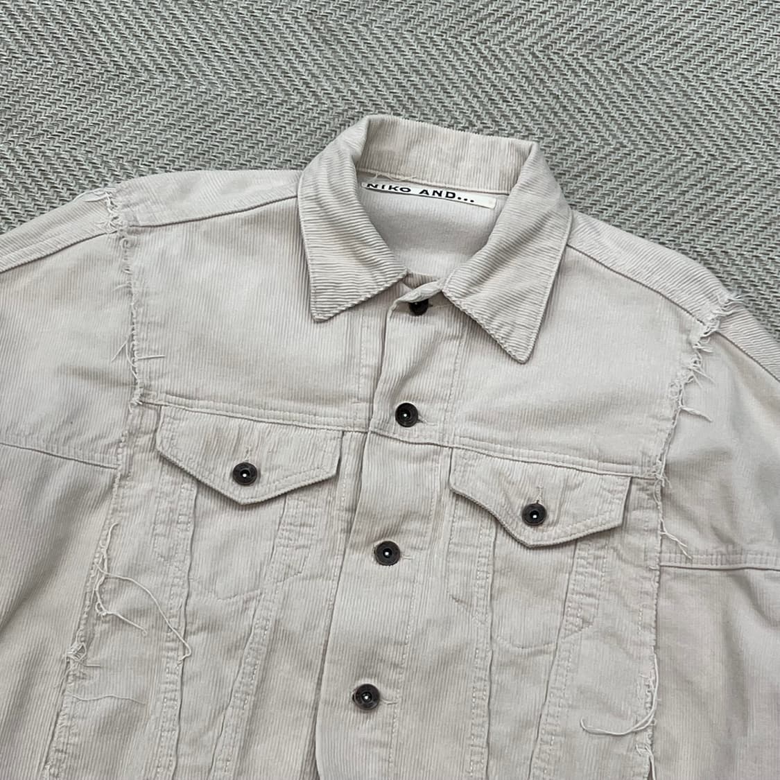 니코앤드 코듀로이 컷오프 자켓 r2967 상품이미지3