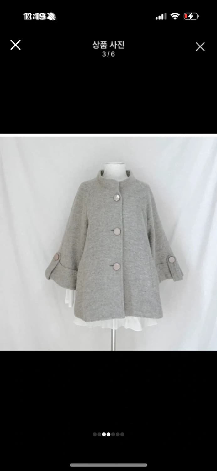 이거입고 일본가세용 오늘만 이가격 모리걸 빈티지 일본 하프 코트 무드브릿 상품이미지2