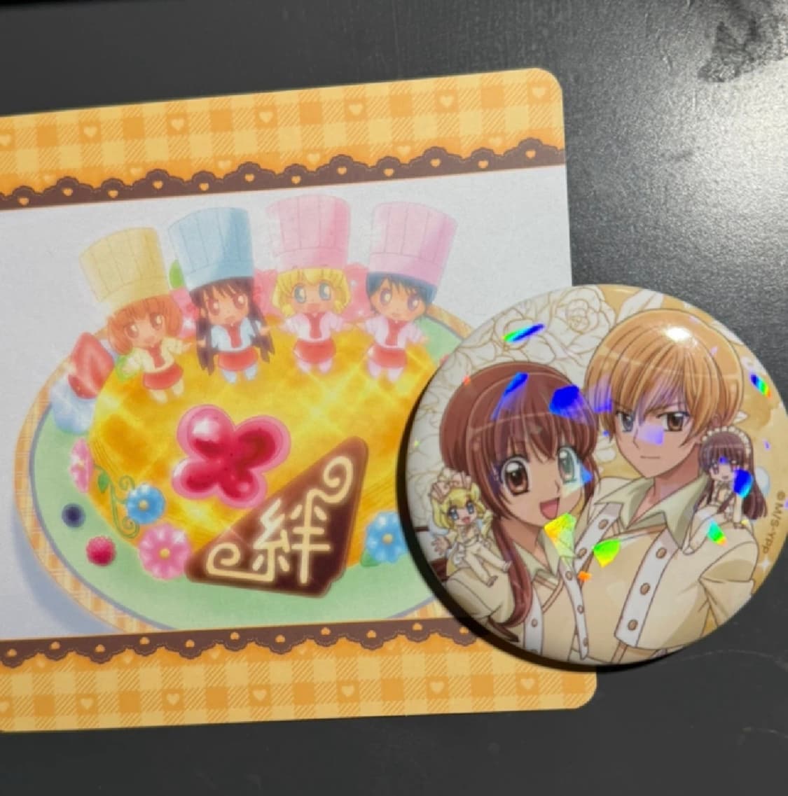 꿈빛파티시엘 꿈파 팝업 스토어 감딸기 원가온 캔뱃지 + 코스터  상품이미지1