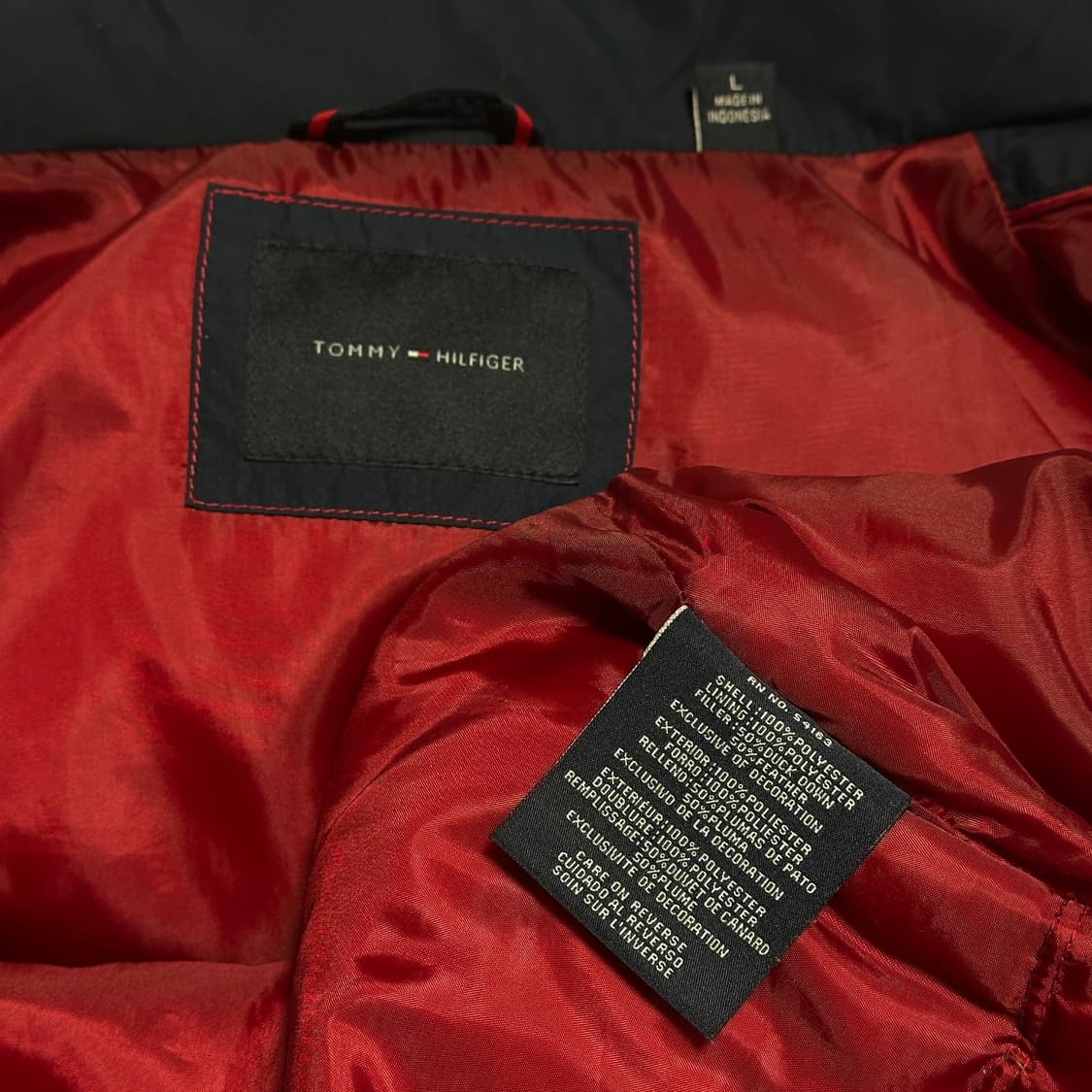 타미힐피거 덕다운 패딩 조끼 상품이미지5