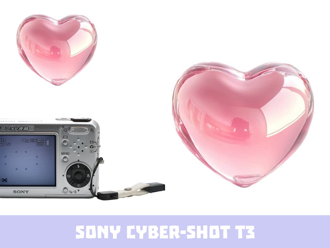 소니 사이버샷 T3 빈티지 디지털카메라  상품이미지3