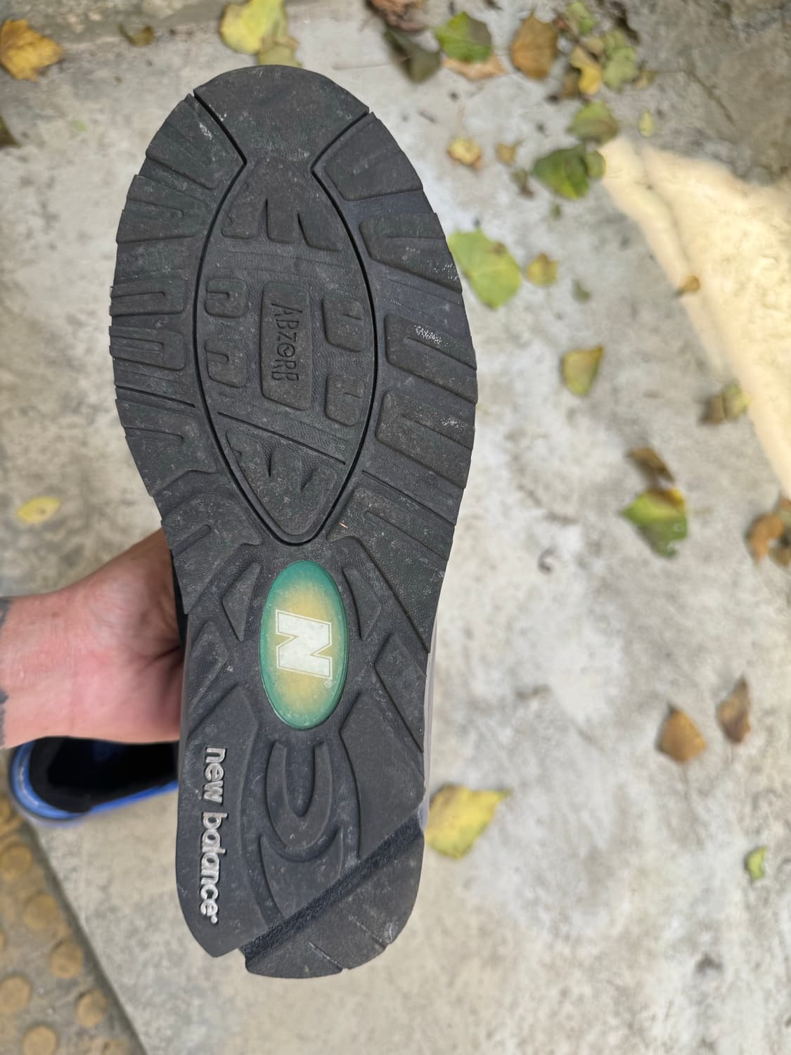 뉴발란스 990V2 블루블랙그레이 (US10) 상품이미지6