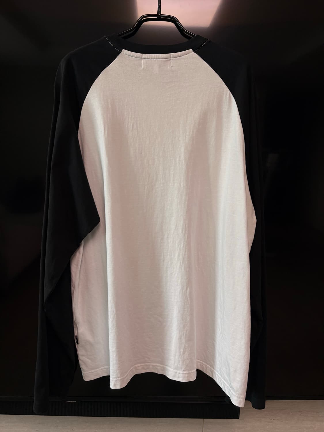 girlskatebords 걸스케이트보드 흰검 나그랑 롱슬리브 상품이미지2