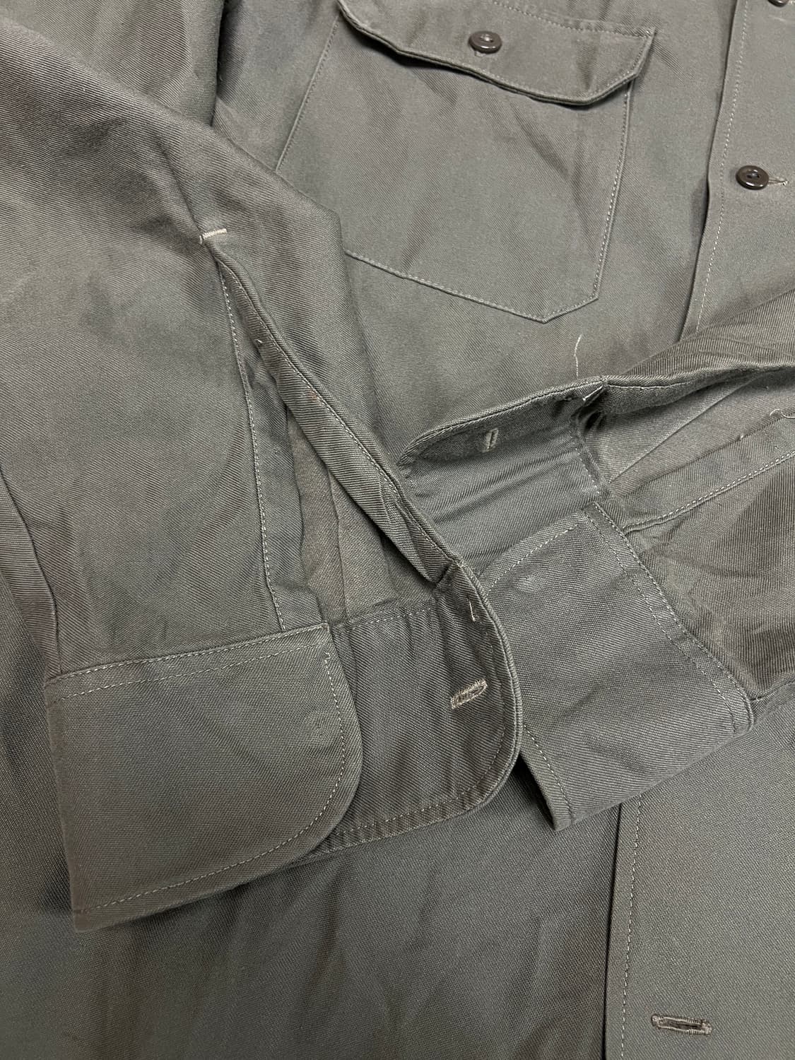 [L] 독일군 빈티지 밀리터리 셔츠 상품이미지7