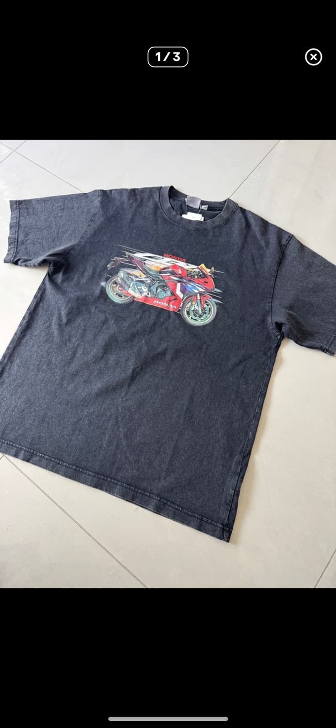 HALF SLEEVE TEE 혼다 반소매 티셔츠 상품이미지1