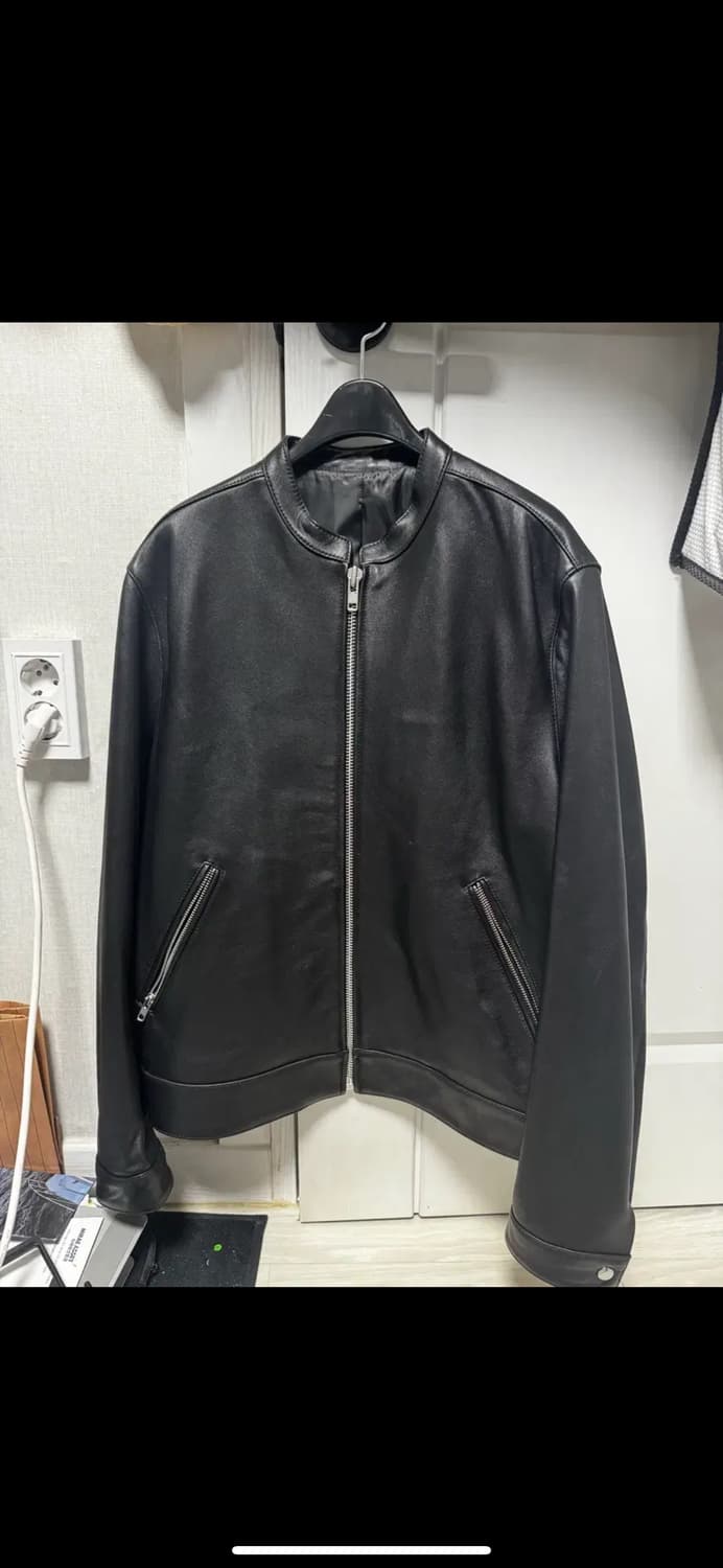 무료배송) 에잇세컨즈 레더자켓 L size 상품이미지1