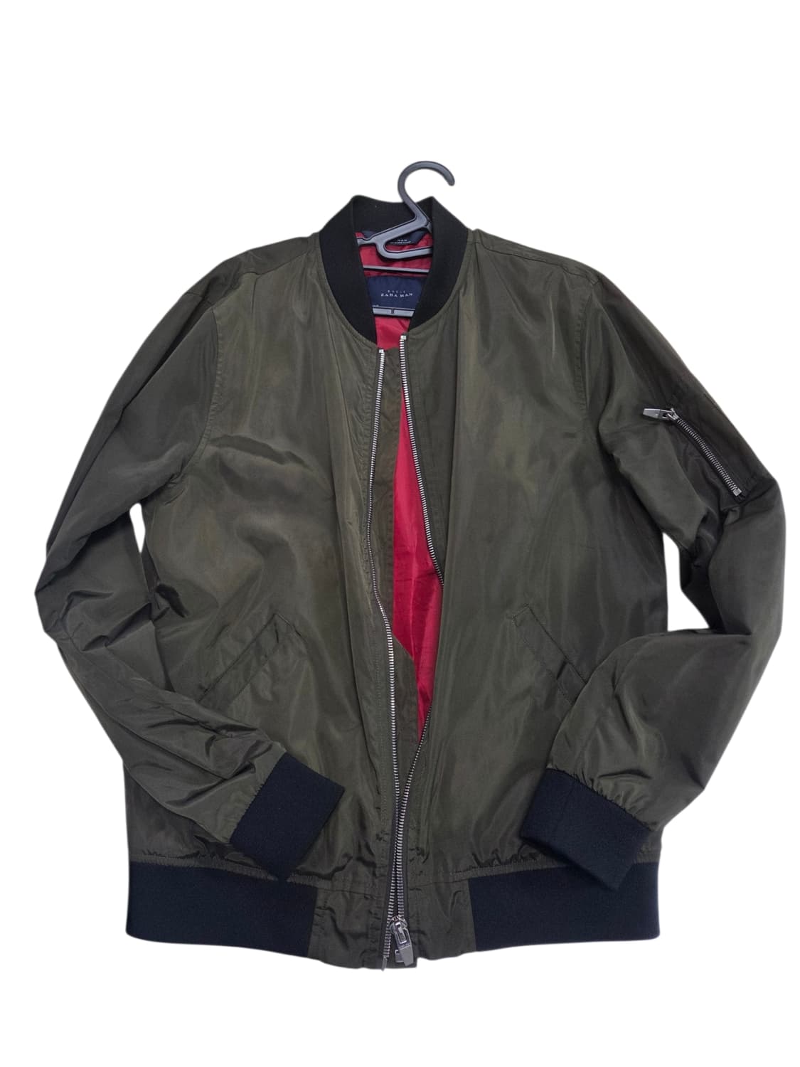 ZARA MAN 항공점퍼 카키 L 상품이미지2