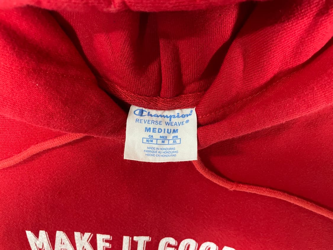 105) 00's 챔피온X클리프바 리버스위브 후드티 상품이미지4