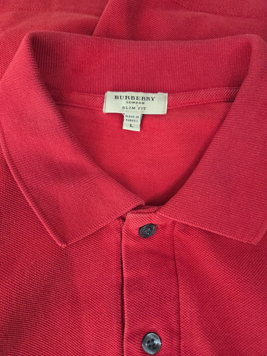 버버리 런던 슬림핏 PK 반팔 카라티 상품이미지7