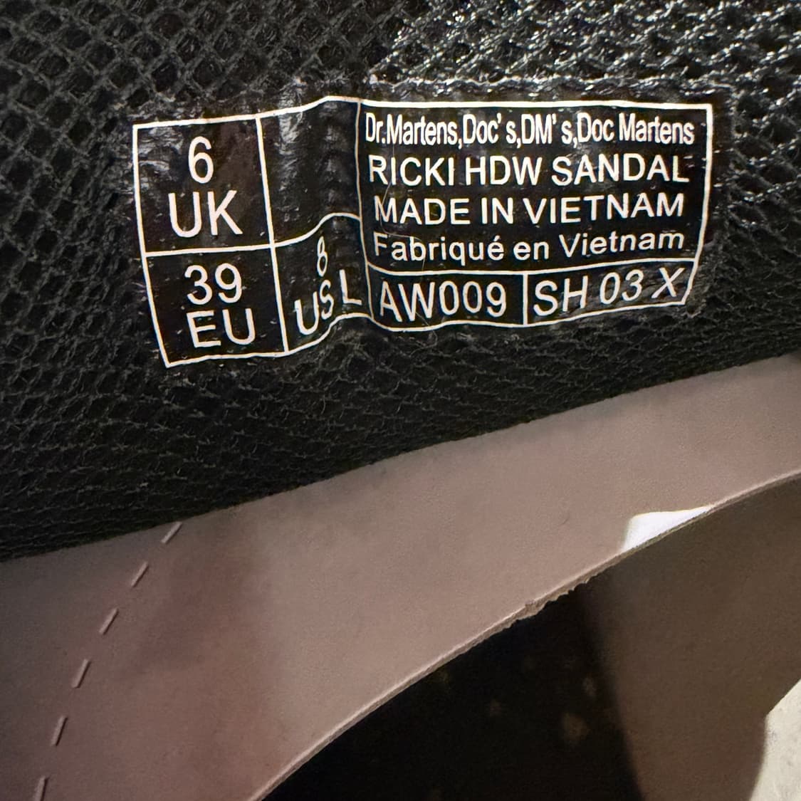 [250mm] 닥터마틴 리키 HDW 샌들 상품이미지10