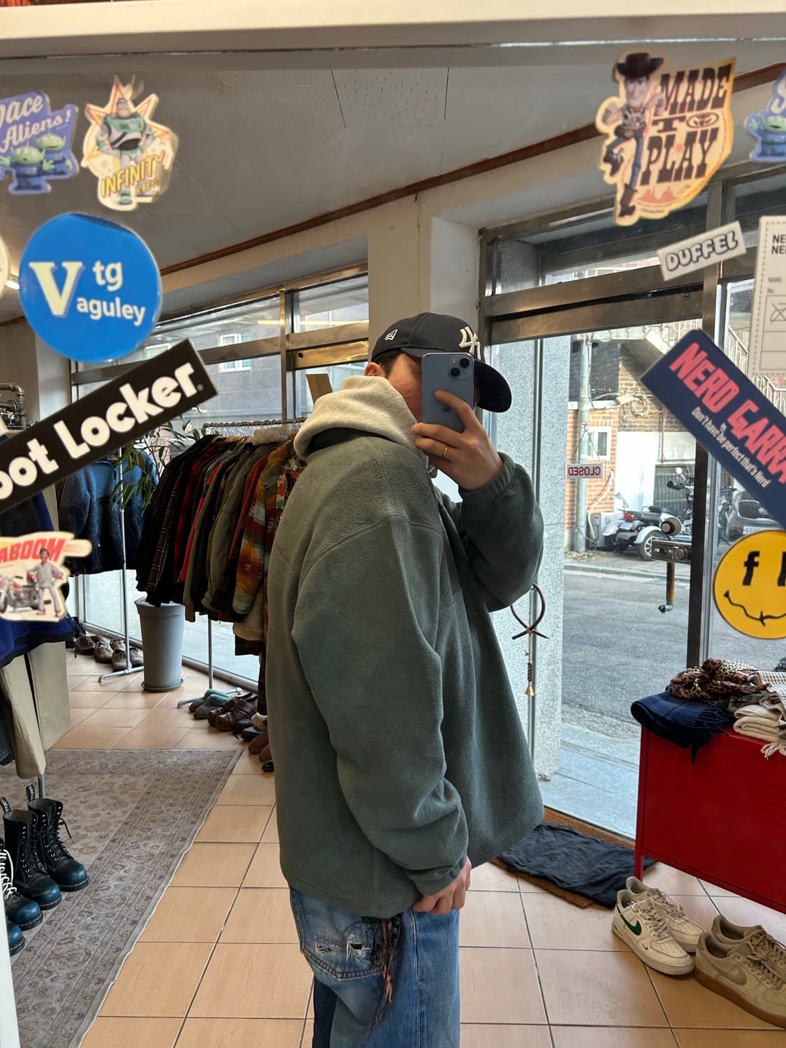 00‘s 컬럼비아 플리스 하프집업 상품이미지7