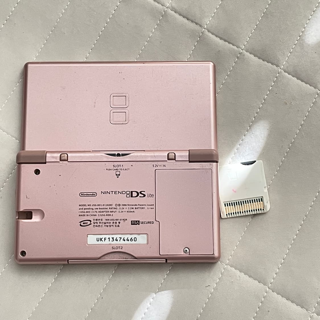 닌텐도 DS Lite 핑크 + DStt칩 상품이미지2