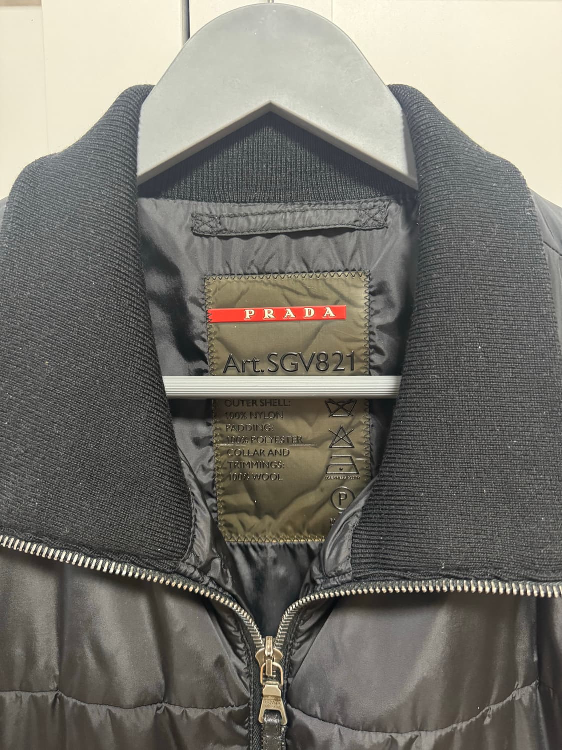 프라다스포츠 나일론 하이넥 자켓 상품이미지4