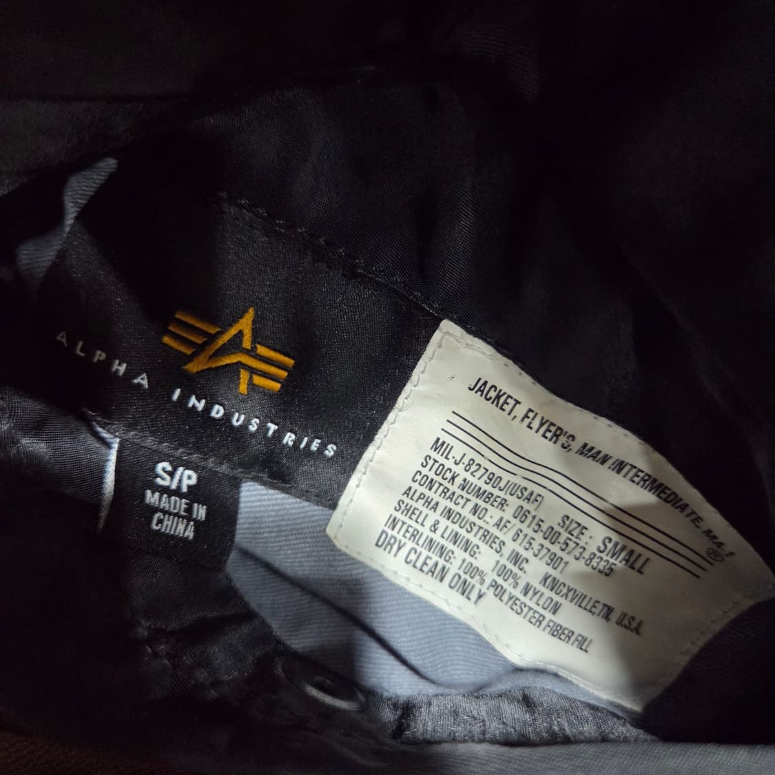 알파인더스트리 리버서블 MA-1 항공점퍼 상품이미지4