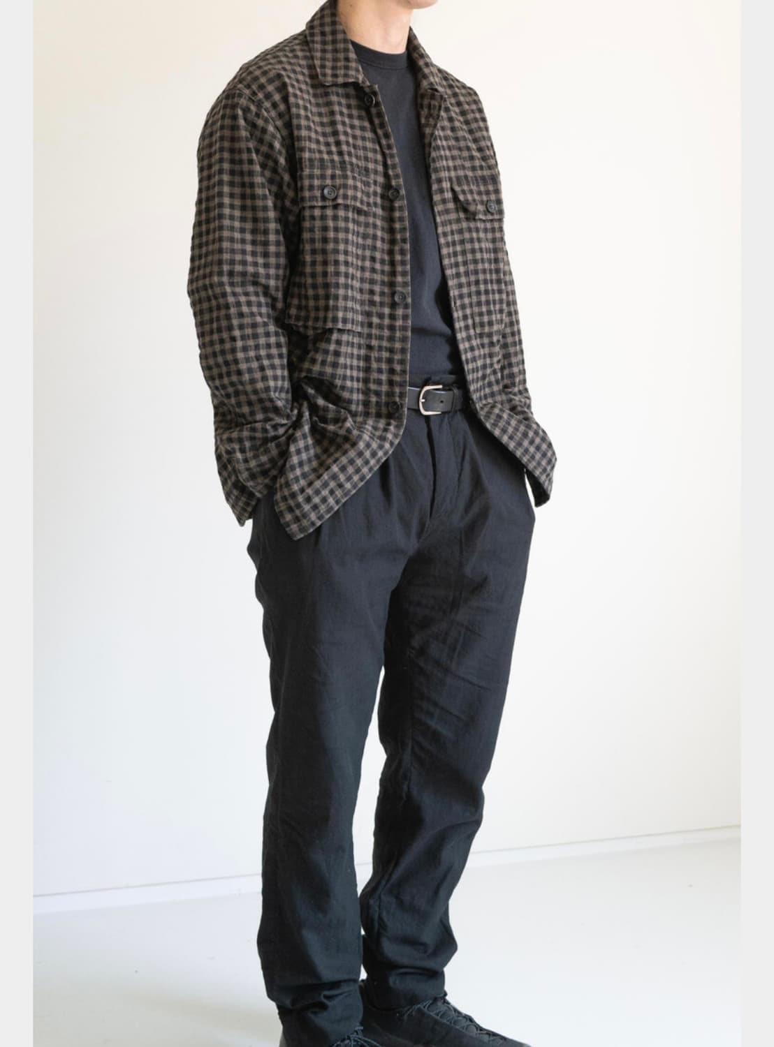 TWOBUILDERSHOUSE Two Tuck Linen Cotton T 상품이미지3