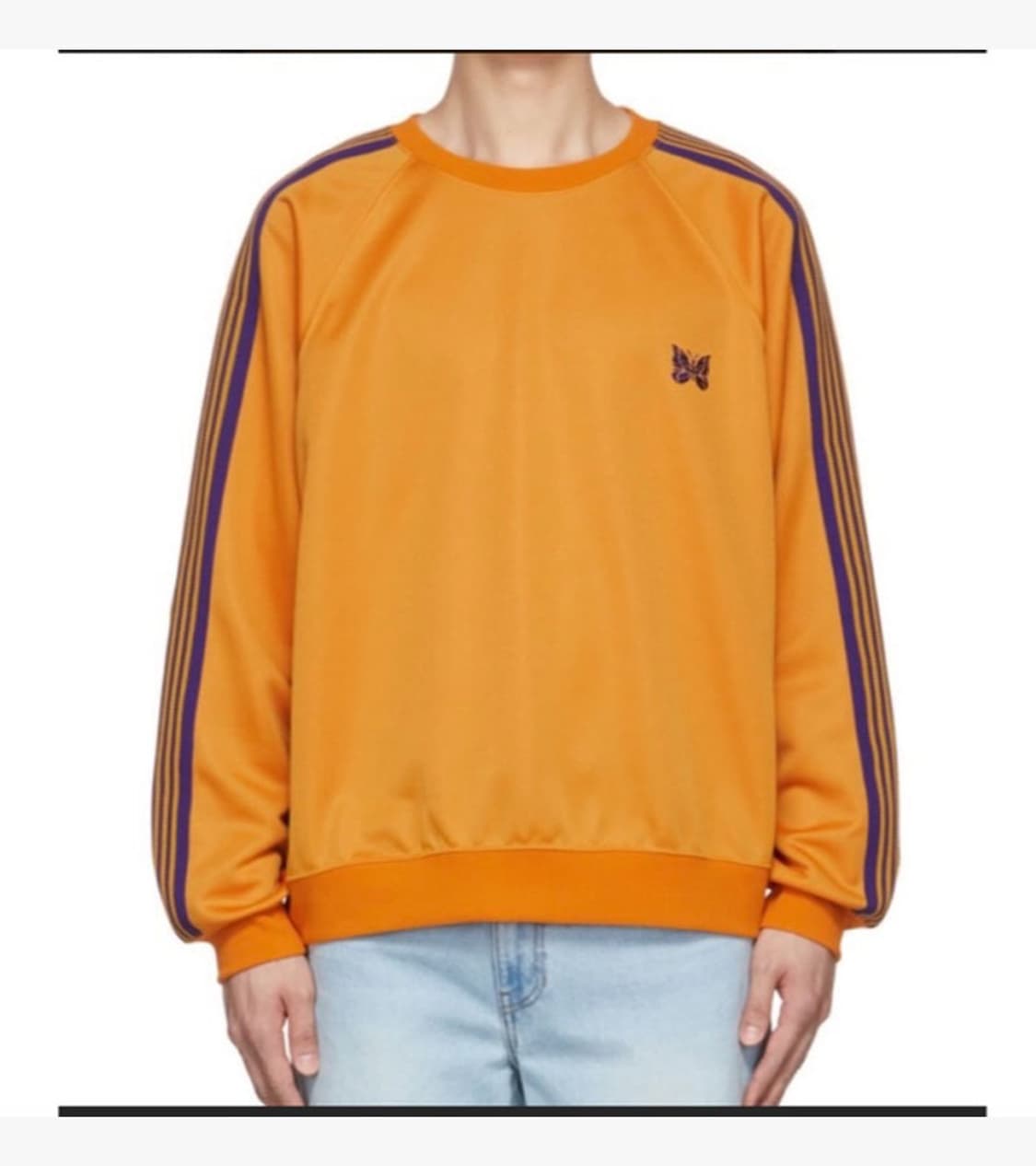 NEEDLES - TRACK CREW NECK SHIRT 상품이미지2