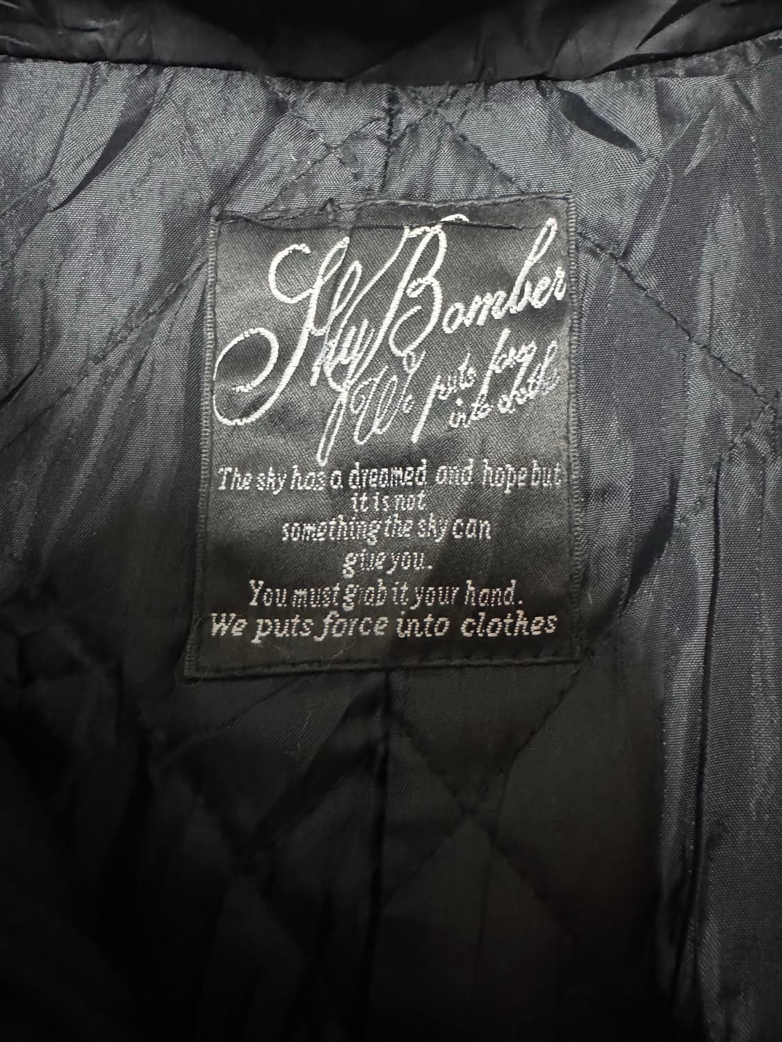 Sky bomber 울프조 셔링 롱점퍼 상품이미지4