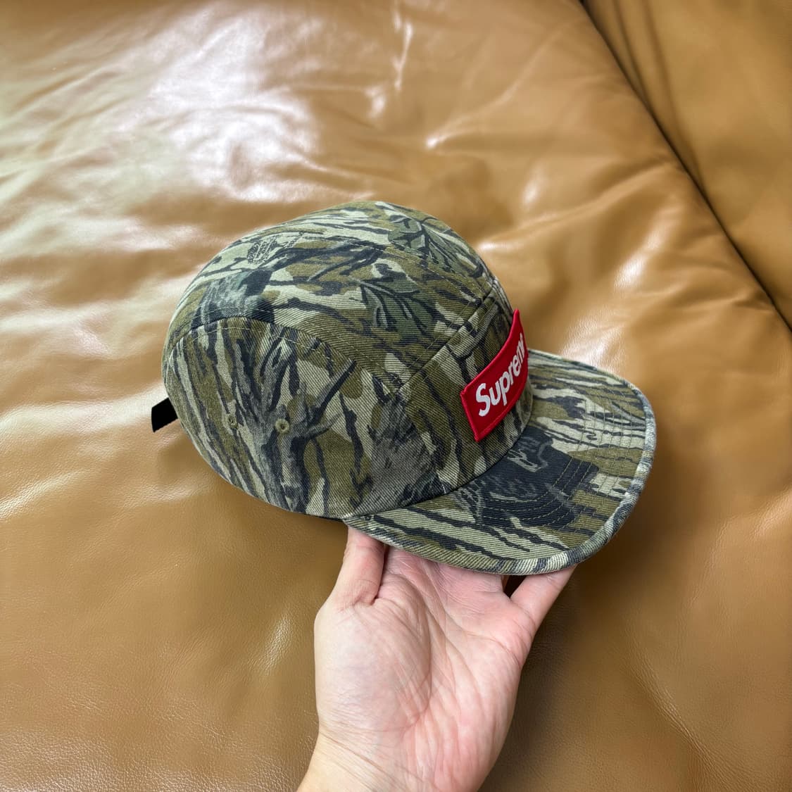 Supreme 슈프림 밀리터리 오크 카모 캠프캡 모자 (Oak Camo) 상품이미지3