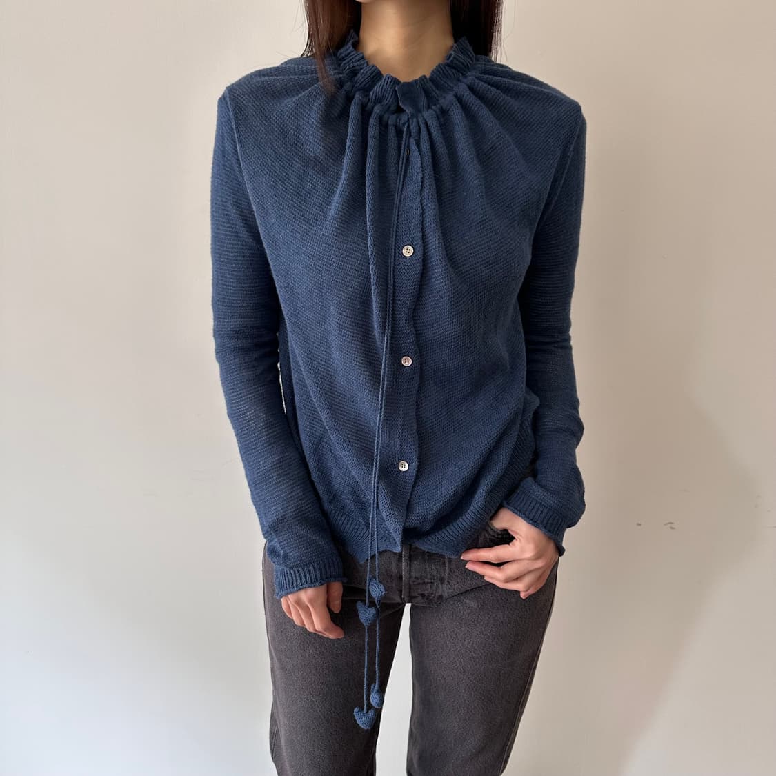 츠모리치사토 tsumori chisato 디테일 가디건 상품이미지1