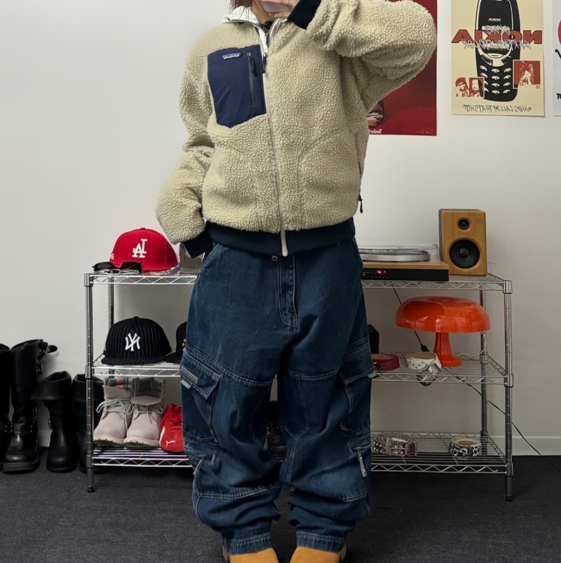 파타고니아 레트로X 베이지 후리스 자켓 상품이미지4