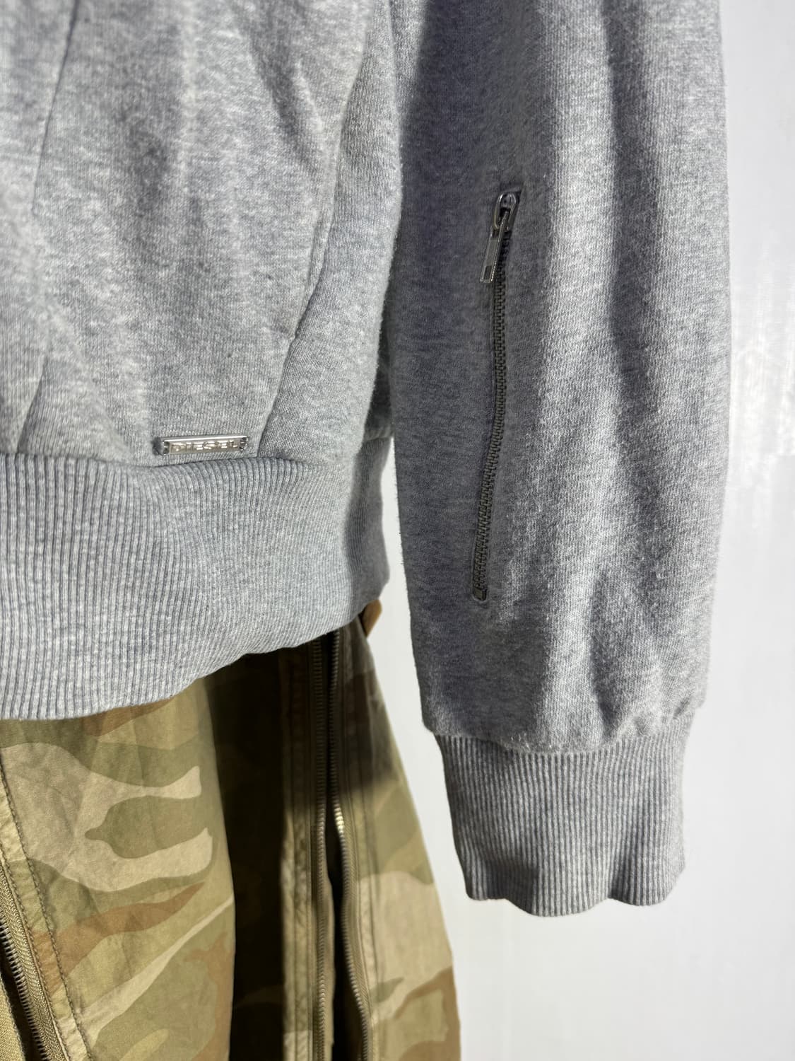 디젤 멀티포켓 후드집업 y2k 상품이미지3