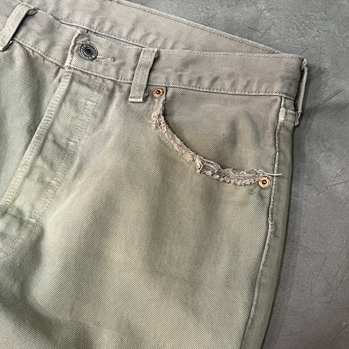  USA 리바이스 501 데님 팬츠 y14665 상품이미지4