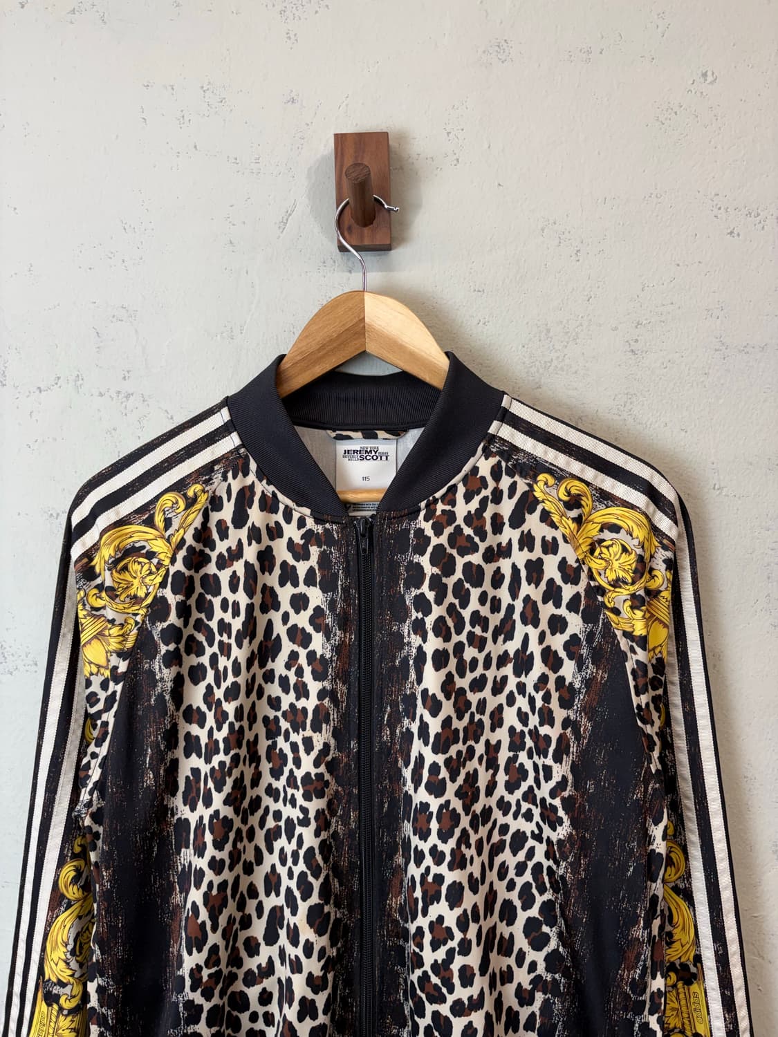 아디다스 빈티지 제레미스캇 레오파드 트랙탑 져지 상품이미지3