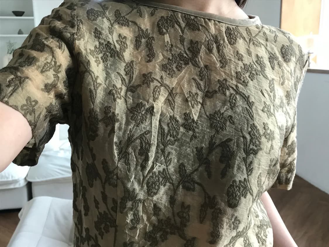 vintage pattern blouse 상품이미지5