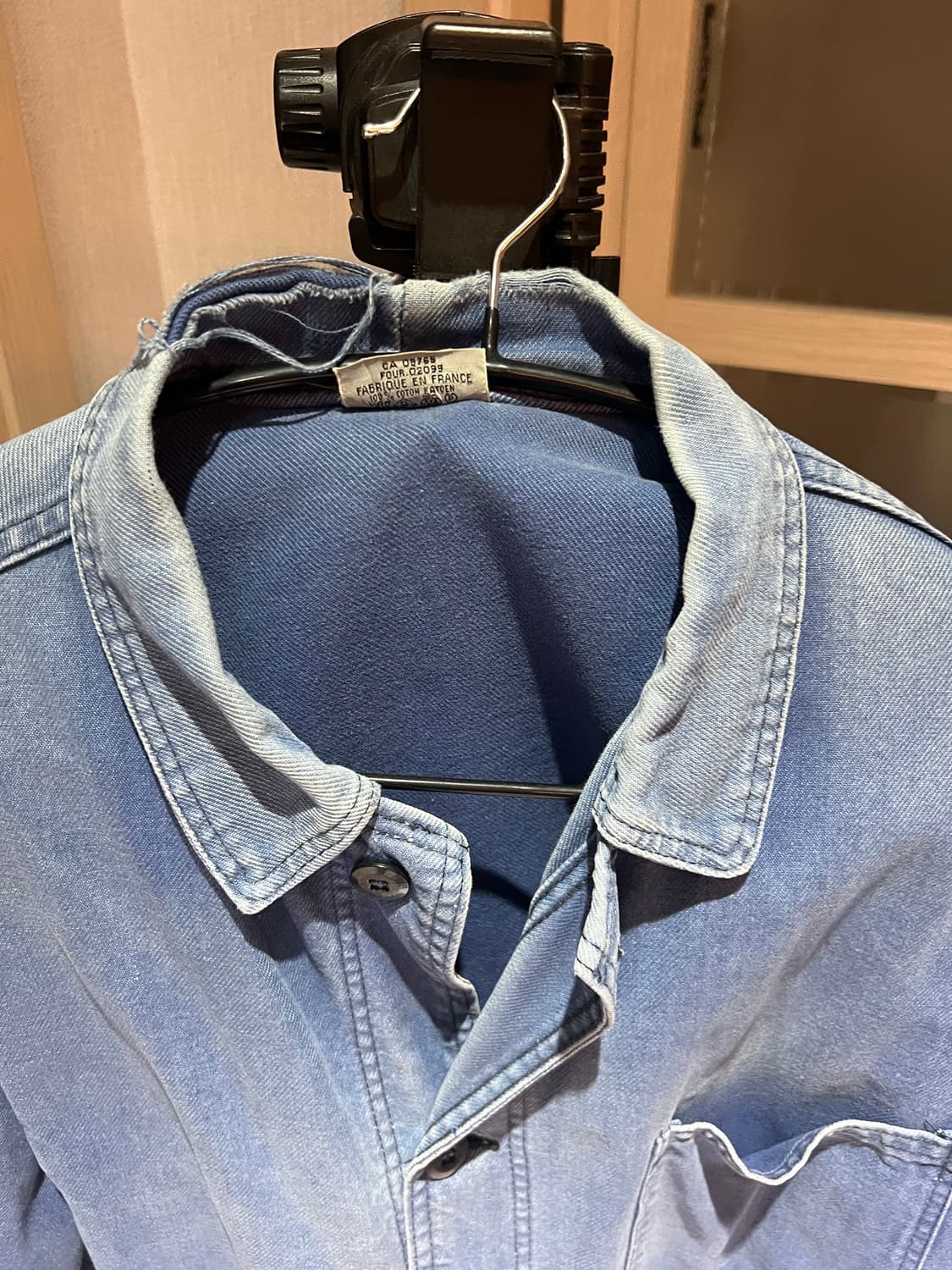 빈티지 / 프렌치 워크 자켓 프랑스 제조 / 100-105 상품이미지4