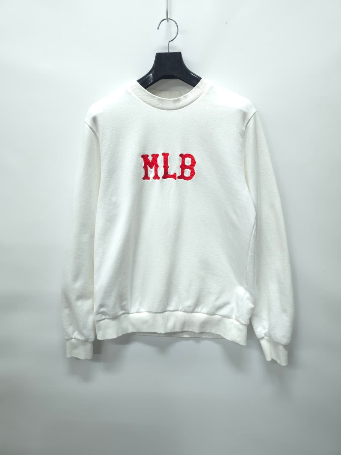 MLB로고 화이트 맨투맨 (남성95) 상품이미지1