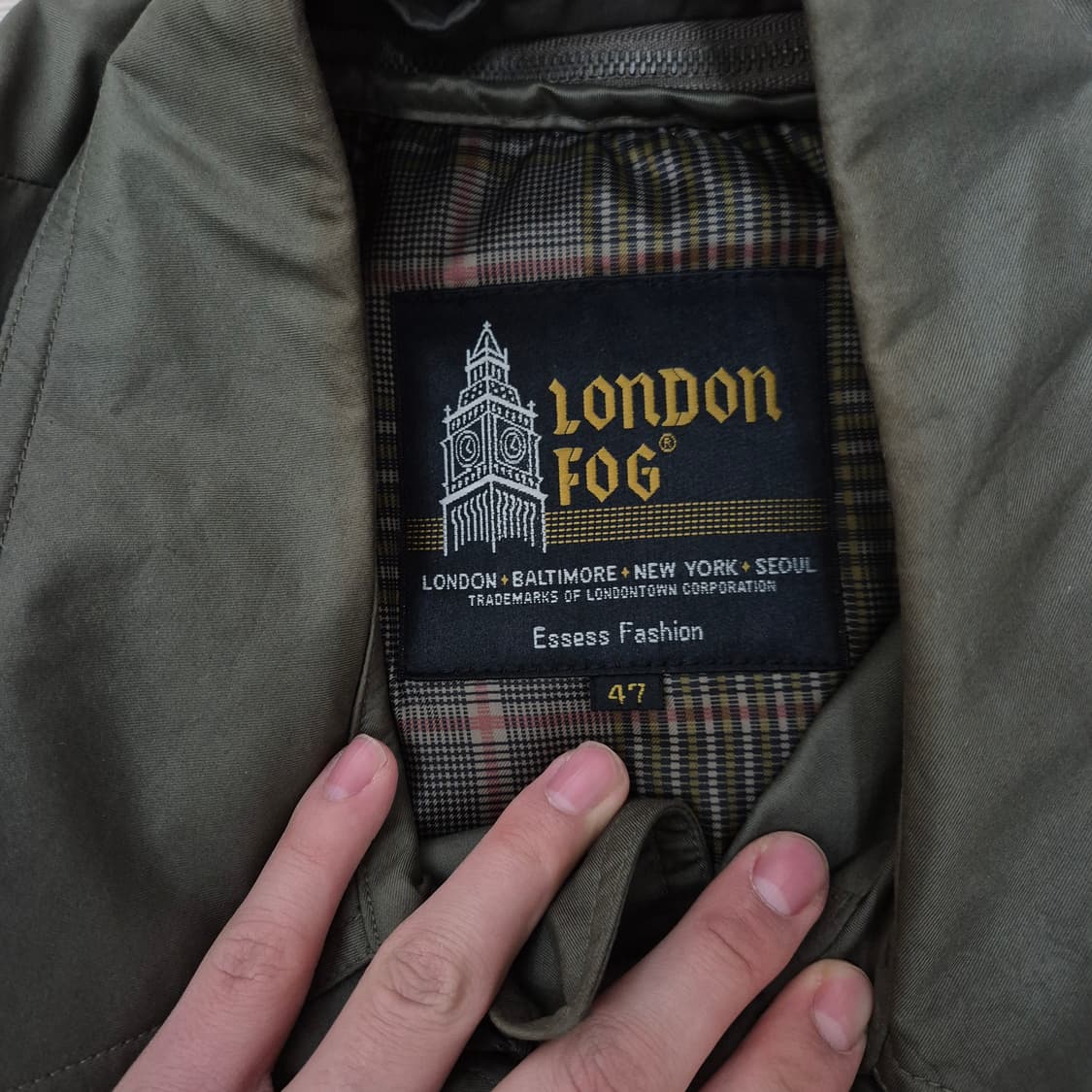 런던포그 싱글 클래식 트렌치코트 (47) 상품이미지6