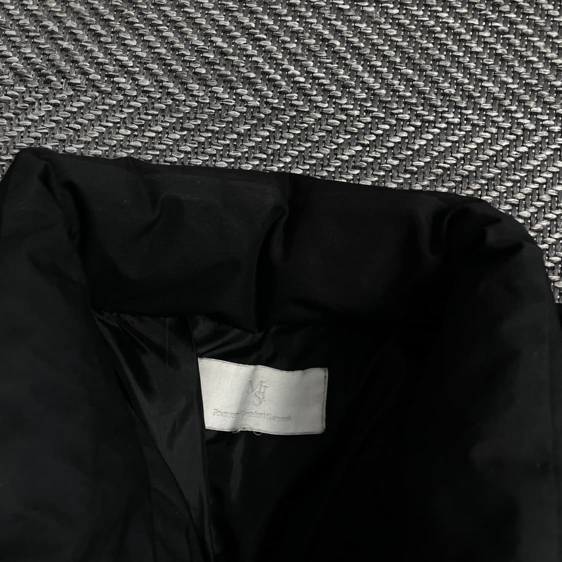 무드인사이드 미니멀 푸퍼 패딩 점퍼 블랙 y 4025 상품이미지8