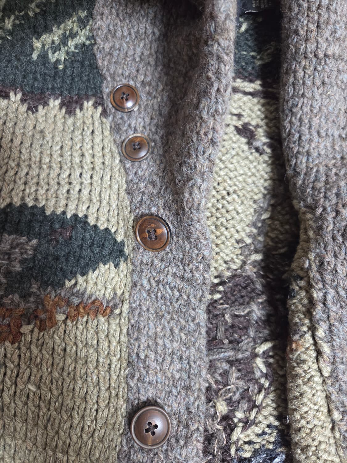 RRL 더블알엘 핸드소운 숄카라 가디건 상품이미지5